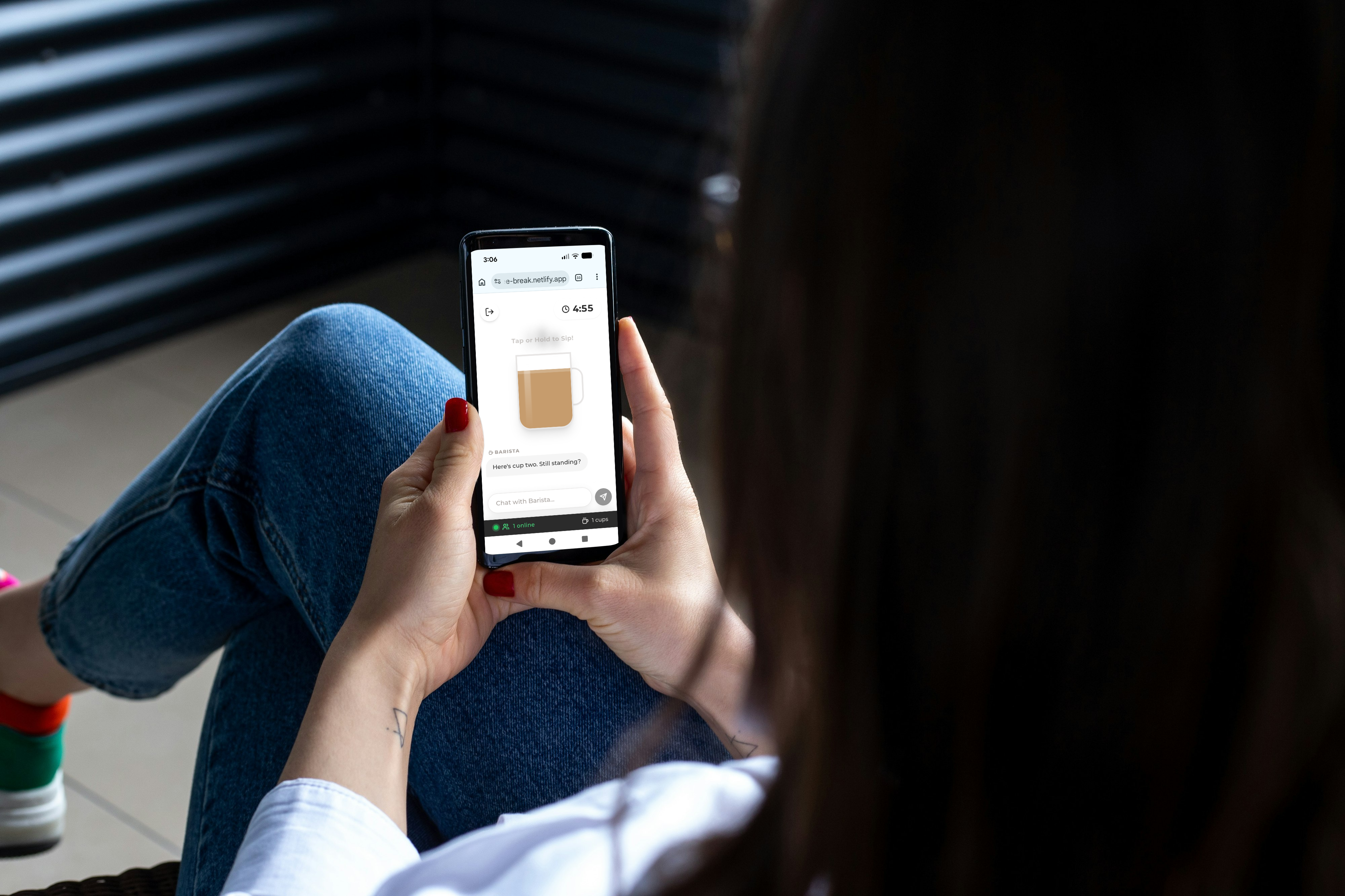 Coffee Break web experiment